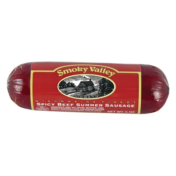 Smoky Valley Spicy Beef Summer Sausage 5oz Legacy Wine and Spirits
